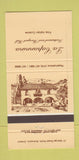 Matchbook Cover - La Capannina Restaurant Italian Brampton ON 30 Strike