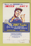 Matchbook Cover - GMC Trucks Nashville TN 40 Strike