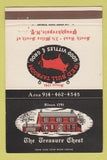 Matchbook Cover - Treasure Chester Red Bull Tap Poughkeepsie NY 40 Strike