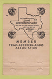 Matchbook Cover - Sunnybrook Farm Sulphur Springs TX WORN 40 Strike