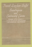 Matchbook Cover - Ugly Duckling Restaurant Los Angeles CA 40 Strike