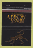 Matchbook Cover - Brass Monkey Sheraton Phoenix AZ 40 Strike