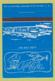 Matchbook Cover - Captain Bill's Bayshore LI NY SAMPLE 40 Strike