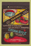 Matchbook Cover - China Ritz Chinese Bronx NY 40 Strike