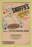 Matchbook Cover - Snuffy's Restaurant Scotch Plains NJ 40 Strike
