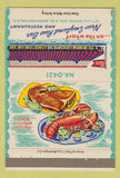 Matchbook Cover - New England Raw Bar Washington DC 40 Strike