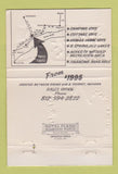 Matchbook Cover - Swiss Lakes Resort Patriot IN 40 Strike