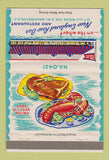 Matchbook Cover - New England Raw Bar Washington DC 40 Strike