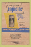 Matchbook Cover - Engine Life Oil Filters 40 Strike