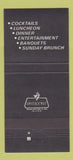 Matchbook Cover Bob Burns Santa Monica Woodland Hills Newport Beach CA 30 Strike