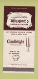 Matchbook Cover - Candlelight Restaurant Brooklyn NY 30 Strike