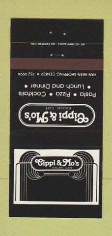 Matchbook Cover - Cippi & Mo's Italian Cafe  30 Strike