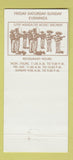 Matchbook Cover - Moreno's Orange CA restaurant 30 Strike