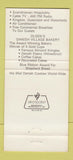 Matchbook Cover - Olsen's Danish Village Bakery Solvang CA 30 Strike