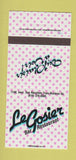 Matchbook Cover - Le Gosier Bar Restaurant Trois Rivieres QC 30 Strike