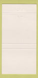 Matchbook Cover - Dirty Al's Saloon Sand Springs GA 30 Strike