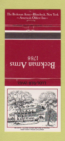 Matchbook Cover - Beekman Arms Rhinebeck NY 30 Strike
