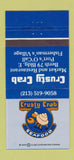 Matchbook Cover - Crusty Crab Seafood San Pedro CA 30 Strike