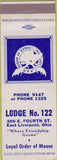 Matchbook Cover - Matchbook Cover Moose Lodge East Liverpool OH