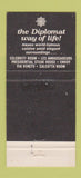 Matchbook Cover - Diplomat Resorts Hollywood FL 30 Strike