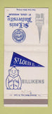 Matchbook Cover - St Louis University Billikens St Louis MO 30 Strike