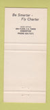 Matchbook Cover - Wardair Canada Boeing 727 30 Strike