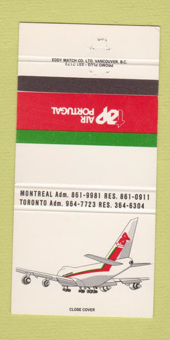 Matchbook Cover - Air Portugal Airline 30 Strike