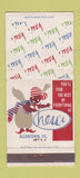 Matchbook Cover - Hess's Allentown PA 30 Strike