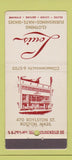 Matchbook Cover - Louis Clothes Boston MA 30 Stick