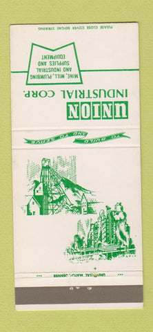 Matchbook Cover - Union Industrial Mine Mill Supply 30 Strike