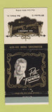 Matchbook Cover - Pete Fountain's French Quarter Inn New Orleans LA 30 Strike