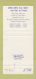 Matchbook Cover - Newport National Bank CA WEAR 30 Strike