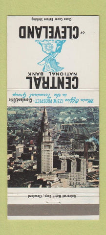 Matchbook Cover - Central National Bank Cleveland OH 30 Strike