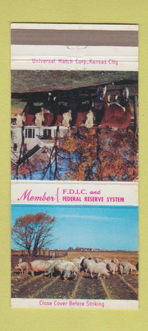 Matchbook Cover - Iowa Trust and Savings Bank Estherville IA 30 Strike
