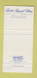 Matchbook Cover - Trexler Funeral Home Allentown PA 30 Strike