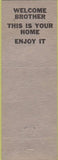 Matchbook Cover - Matchbook Cover Moose Lodge East Liverpool OH