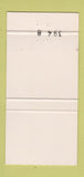 Matchbook Cover - Mike Dukakis for President 1988 30 Strike
