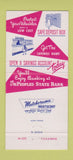 Matchbook Cover - Peoples State Bank Ellinwood KS 30 Strike