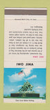 Matchbook Cover - New Hampshire Savings Bank Concord NH Iwo Jima 30 Strike