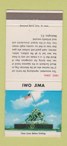 Matchbook Cover - New Hampshire Savings Bank Concord NH Iwo Jima 30 Strike