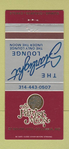 Matchbook Cover - Harvest Moon Columbia MO WEAR 30 Strike