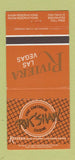 Matchbook Cover - Rik Shaw Chinese Riviera Casino Las Vegas NV 30 Strike