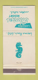 Matchbook Cover - Laguna Shores Resort Motor Hotel Laguna Beach CA 30 Strike