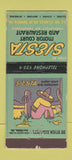 Matchbook Cover - Siesta Motor Court Empria VA WORN 30 Stick