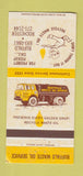 Matchbook Cover - Buffalo Waste Oil Service Rochester Buffalo NY WEAR 30 Strike