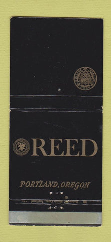 Matchbook Cover - Reed Portland OR WEAR 30 Strike