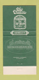 Matchbook Cover - Huntington Sheraton Hotel Pasadena CA 30 Strike