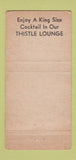 Matchbook Cover - Bonnie Doone Restaurant Provincetown MA WEAR 30 Strike