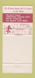 Matchbook Cover - Roaring Lion  Los Angeles CA  30 Strike