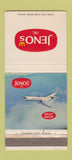Matchbook Cover - Jenos Pizza Pizza Rolls Duluth MN WEAR 30 Strike